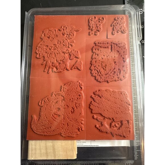 Stampin Up! Always On My Mind Rubber Stamp Set Seasonal Cornucopia Lighthouse - Picture 2 of 2